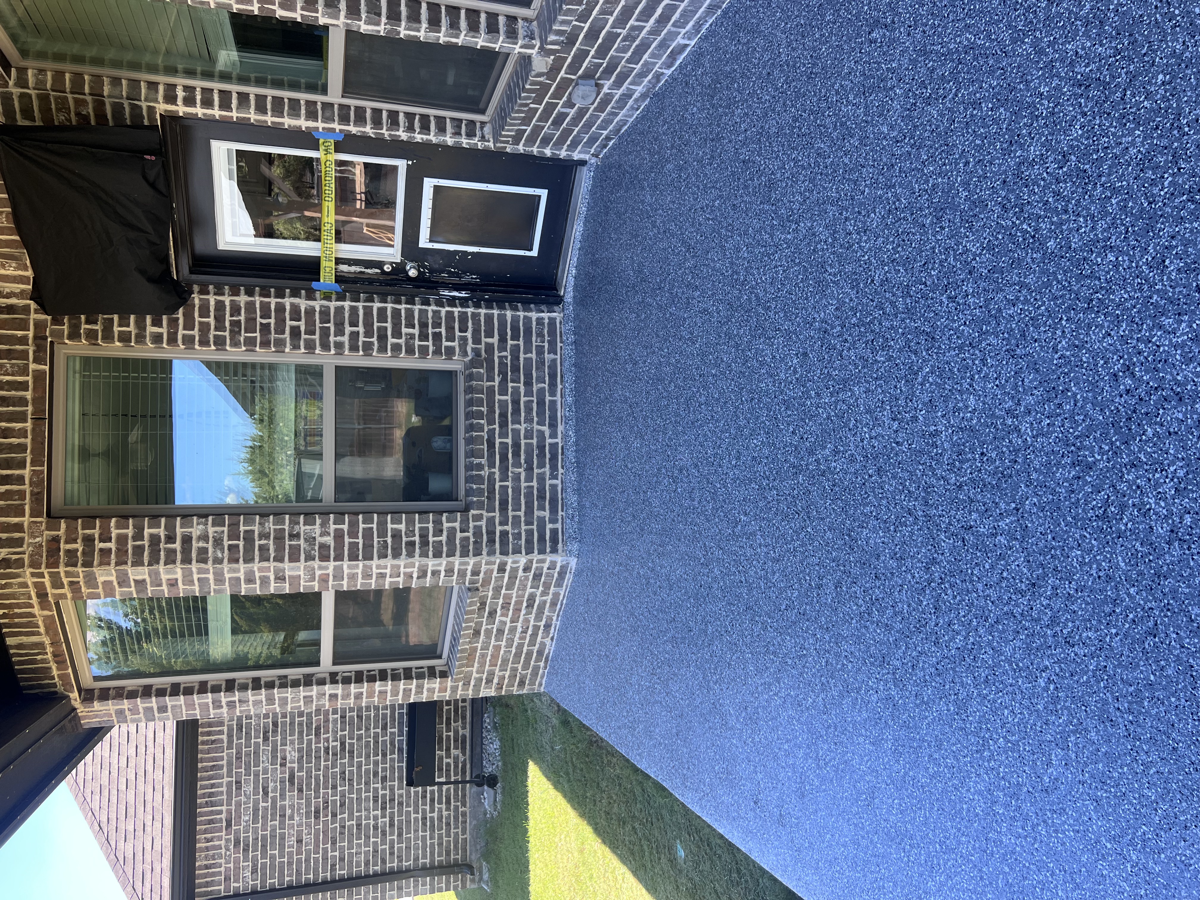 Decorative flake epoxy garage floor coating – DFW
