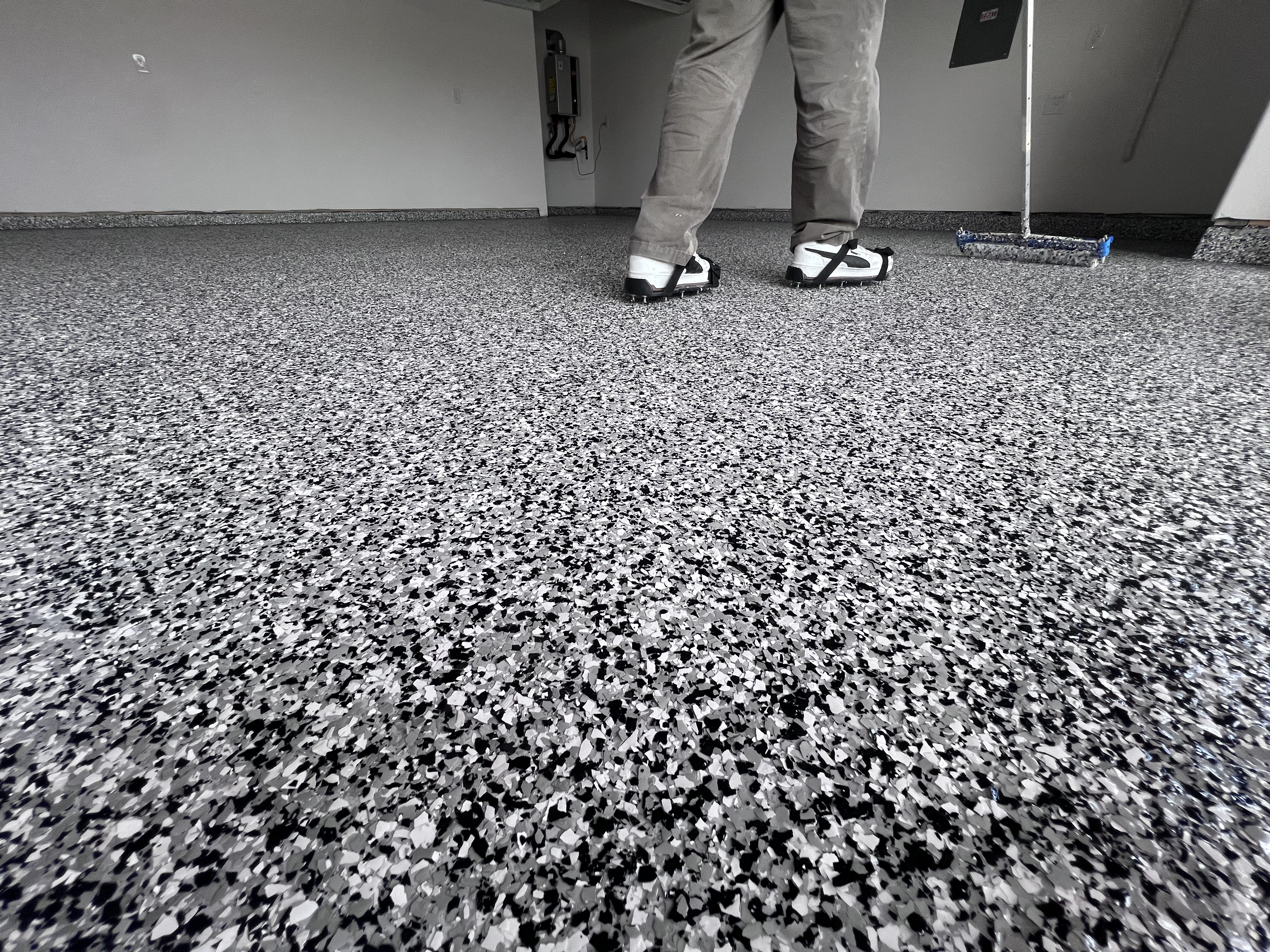 Polyaspartic floor coating DFW